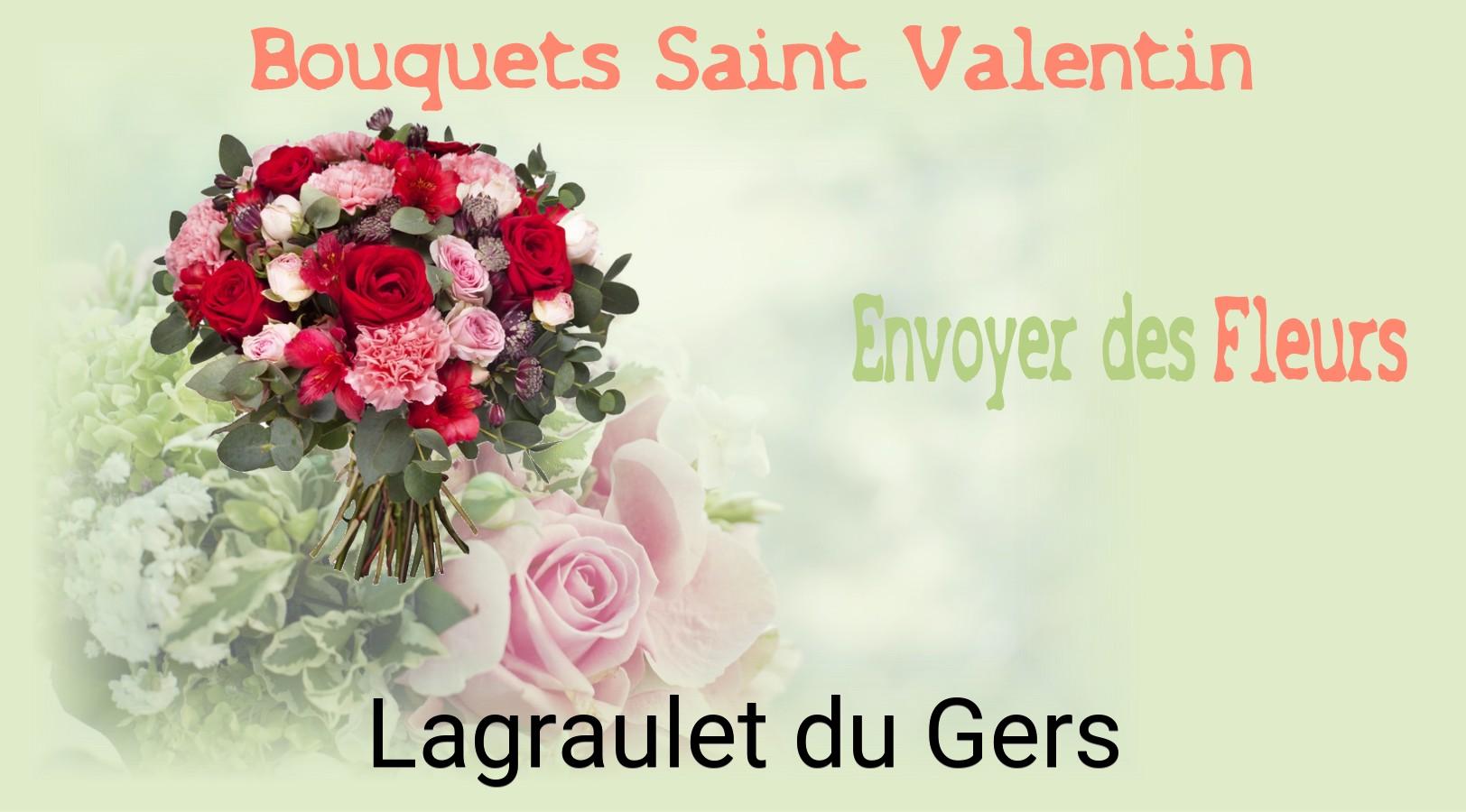 Roses de Saint-Valentin livrées à Lagraulet-du-Gers